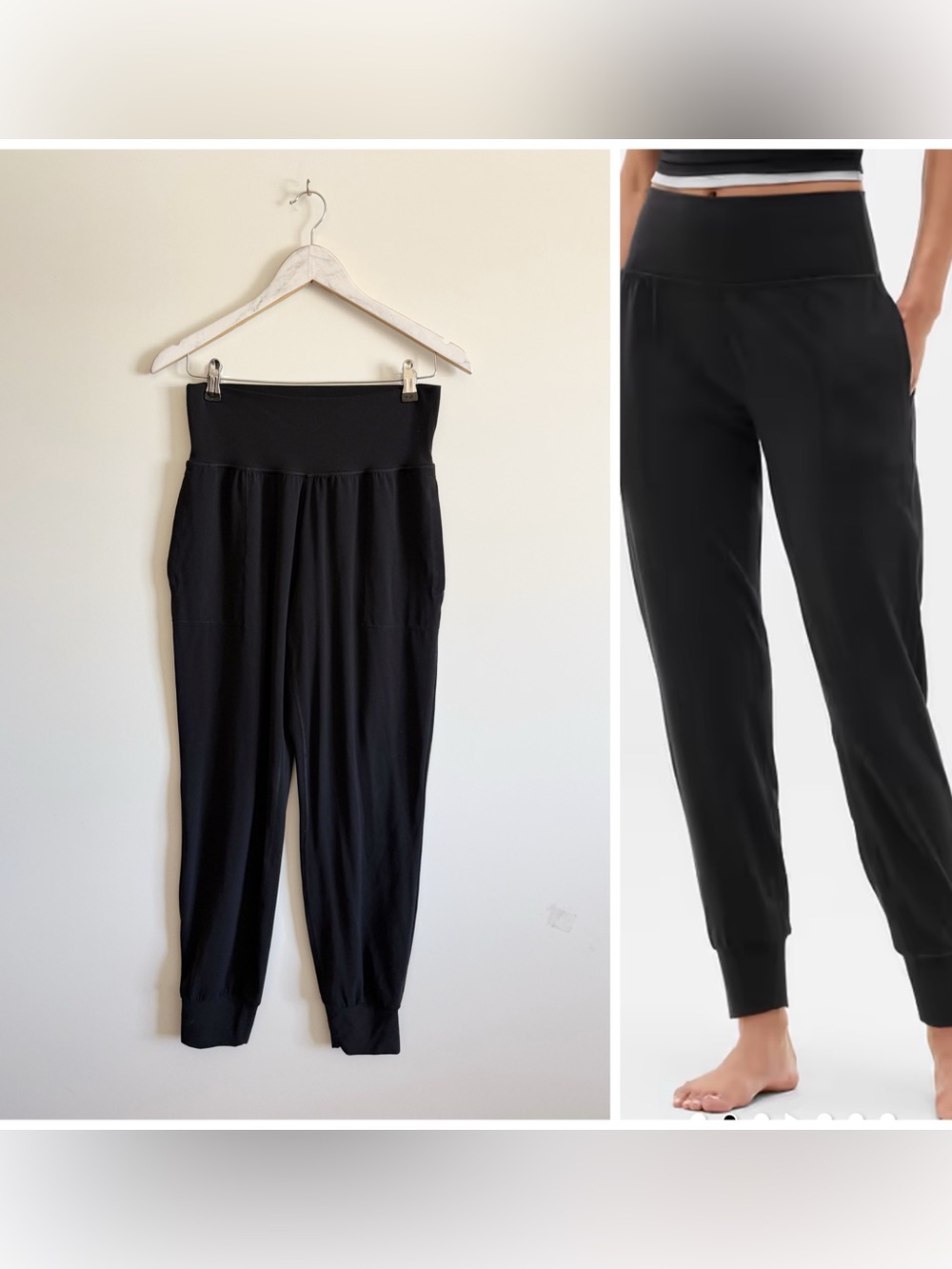 ATHELTA Salutation Jogger Pants Women’s Small Black